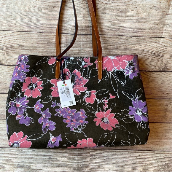 NWT Brics Floral Life Tote - Picture 3 of 9